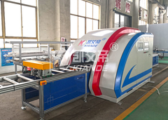 خط تجميع بسبار أوتوماتيكي مدمج من أربع قطع