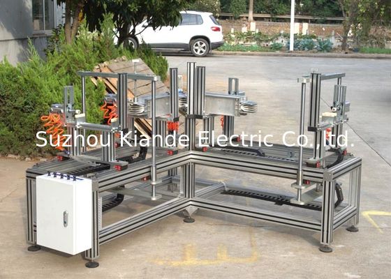 Horizontal Elbow Busbar Assembly Clamp Fixture Busbar Assembly Line